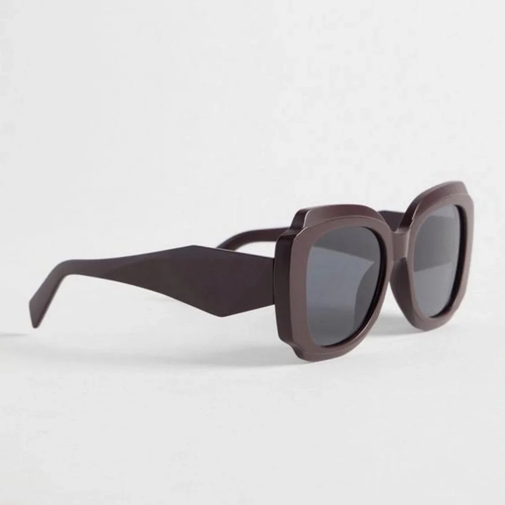 Torrid Matte Square Smoke Lens Sunglasses